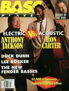 Bass Player Magazine December 1994 Anthony Jackson Ron Carter & More! NEW! - Imagen 1 de 1