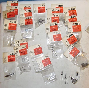 JENSEN Cartridge Bracket Phonograph Parts Lot 26b/25b/5b/6b/9b/11b+ NEW/NOS J433 - Picture 1 of 7