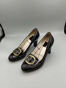 Women's Coach Hillory Patent Leather Pumps Heels Size 7.5 B - Picture 1 of 11