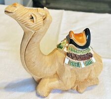 Artesania Rinconada AR Camel Figurine Nativity Signed Retired Vintage 4"