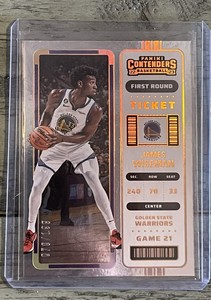 2022-23 Contenders James Wiseman First Round Ticket /199 No. 41