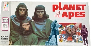 Vintage MB Games 1974 Planet Of The Apes The Board Game - Complete In The Box - Picture 1 of 10
