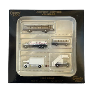 GEMINI JETS 1/200 G2APS450 BOXED SET OF 5 AIRPORT SERVICE VEHICLES - Picture 1 of 1