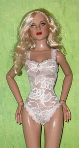 Ready2Wear Sheer Lace Ivory Teddy Lingerie Outfit fits DeeAnna DeDe Denton Lara - Picture 1 of 1