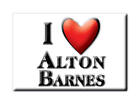 Alton Barnes, Wiltshire, England - Fridge Magnet Souvenir Uk