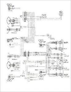 1977 Camaro and LT RS and Z28 Foldout Wiring Diagram 77 Original Chevy OEM - Picture 1 of 1