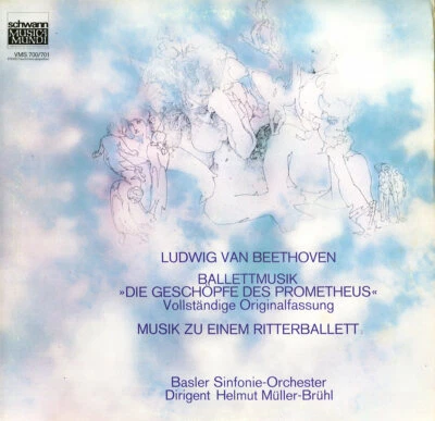 BEETHOVEN Prometheus Ballet Ritter Ballet MULLER-BRUHL Schwann VMS-700 2LP Gtfld - Image 1 of 3