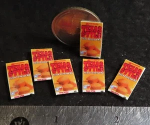 Corn Bread Package Mix 6 Miniature 1:12 Grocery Market Texas Pantry Dinner 3315 - Picture 1 of 2