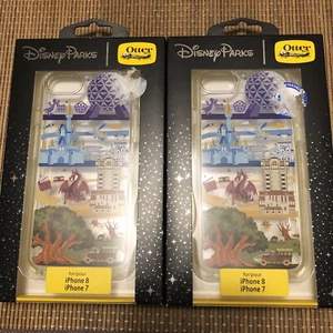 NUEVO 2 EN EL PAQUETE Otterbox Disney Parques de Simetría Exclusivo Estuche para iPhone 7/8 - Imagen 1 de 3