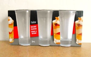 Cooking Concepts Neu 1,5 Unzen Dessert Schnapsgläser, 3-ct. - Bild 1 von 5
