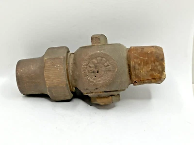 1" Glauber Corporation Stop Plug Valve MIPT x Flared - Image 1 of 2