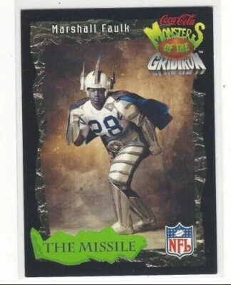 1994 CLASSIC PRO-LINE LIVE COKE COCA-COLA MONSTERS OF THE GRIDIRON SINGLES - Image 1 of 2