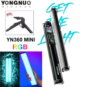 YONGNUO YN360 Mini RGB handheld Led video Light Stick 10W 2700-7500K APP control - Picture 1 of 6