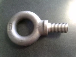1-1/8" FORGED STEEL MACHINERY MACHINE EYE LIFTING BOLT MADE IN USA R-4 12,000 LB - Picture 1 of 1