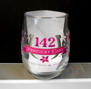 Official 142nd Kentucky Oaks Lily Glass Churchill Downs 2016 - Picture 1 of 3