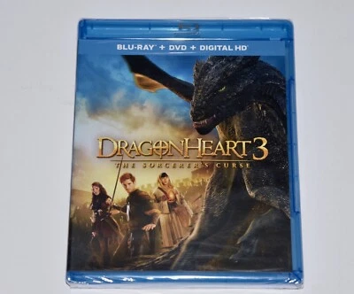 Dragonheart 3 - The Sorcerer's Curse Blu-ray Julian Morris NEW - Image 1 of 2