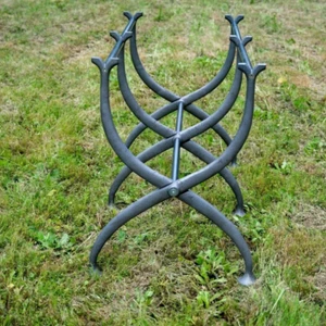 Base artistica in ghisa per piano TAVOLO FAI DA TE 3 gambe | Varie dimensioni - Foto 1 di 14