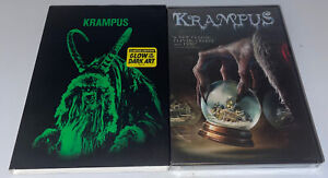 Krampus DVD Limited Edition Glow in the Dark Art Slipcover 2016 Horror Movie HTF