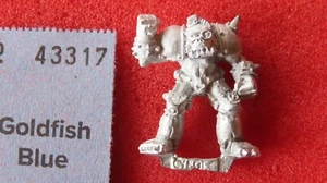 Blood Bowl Orcs Star Player Cyborc Cyborg Greaser Geargrinder Games Workshop New - Picture 1 of 2