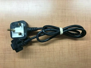 3 Foot Dell 3-Pin 250V UK To IEC Straight Mickey Mouse / Clover Leaf Power Cable - Picture 1 of 1