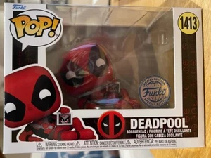 Deadpool Hearts Wolverine Funko Pop! Vinyl Figure #1413 - Free Post - Picture 1 of 6