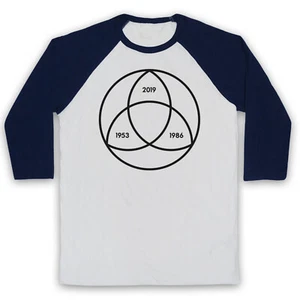 DARK TRINITY KNOT GERMAN SCI FI TV SHOW TIME TRAVEL 3/4 SLEEVE BASEBALL TEE - Picture 1 of 11