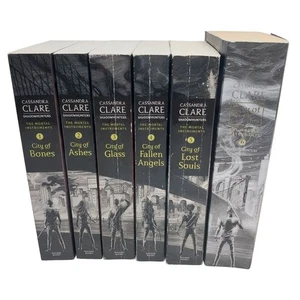 Cassandra Clare Shadowhunters The Mortal Instruments Paperback Set 1-6 - Imagen 1 de 5