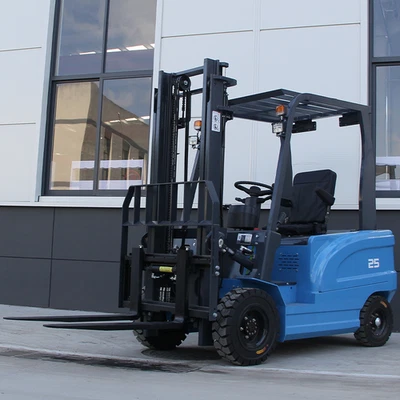 Frete Grátis 2,5 Toneladas | Empilhadeira Elétrica Empilhadeira Armazém Pneu Sólido NOVO - Imagem 1 de 4