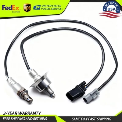 Set of 2 Up+Downstream Oxygen Sensor For Hyundai Tucson Kia Sorento 2016-2019 Foto 1 de 4