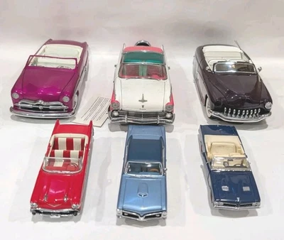 Danbury & Franklin Como Nuevo 1/24 1/43 Diecast Car Lote 6 Ford Pontiac Chevy Mercury Foto 1 de 4