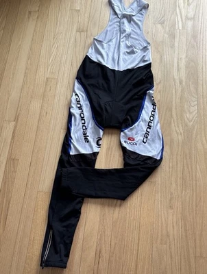 Canondale Padded Cycling  Men's Black/Green/White Bib Pants Size XL - Image 1 of 4
