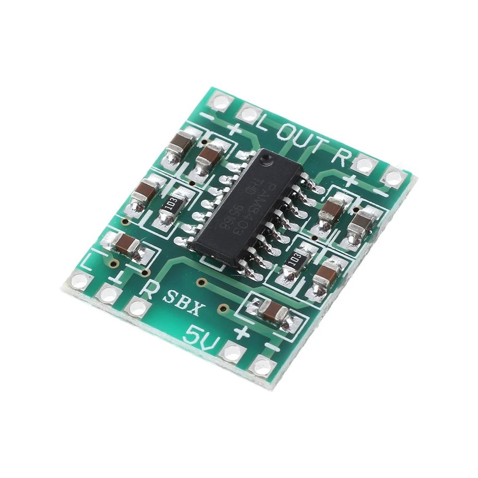 PAM8403 Audio Module USB DC 5V Classe D amplificatore Amplificatore Board L7692 - Immagine 1 di 1
