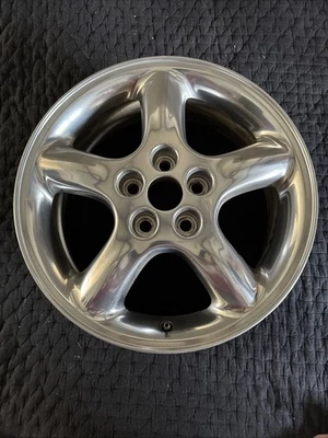 Dodge Stratus 2001-2002 17x6,5"" llanta pulida OEM (2149) Foto 1 de 4