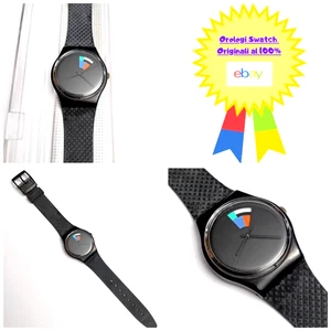Swatch Gent Nuovo NOS Color Window GB715 1989 Vintage Orologio da polso Anni 80 - Imagen 1 de 10