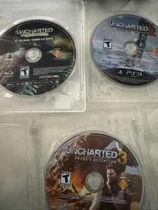 Uncharted 1 & 2 & 3 3 Stück (Sony PlayStation 3 PS3) nur Discs - Bild 1 von 1