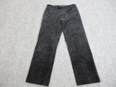 Pantalones Polo Ralph Lauren De Colección Para Hombre 32x30 Negro Pana Pierna Recta Informales Foto 1 de 4