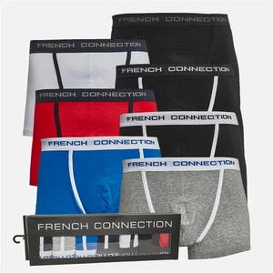 PANTALONCINO BOXER UOMO FRENCH CONNECTION CONFEZIONE DA 7 BAULI, taglia Large - Foto 1 di 2