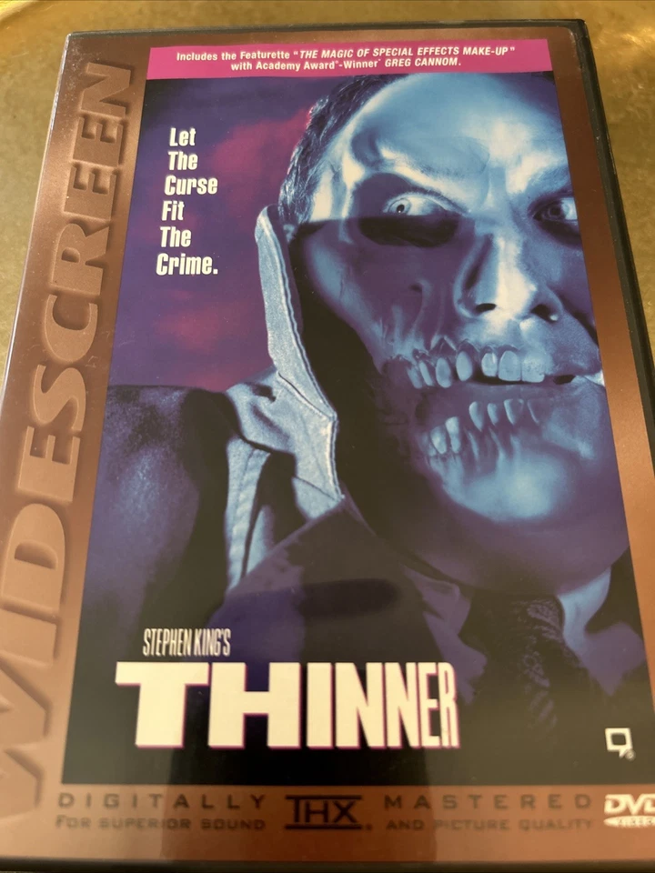 Thinner (DVD, 1997) Foto 1 de 1