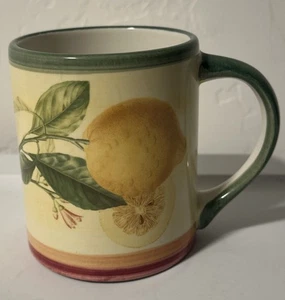 Villeroy & Boch French Country Mug Faience Portugal Large Lemon 12 Oz Mug - Picture 1 of 5