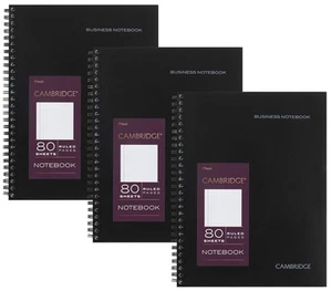 Limited Professional Spiral Notebook NEW BUSINESS ADDITION, 3 Pack, Legal Rul... - Picture 1 of 6