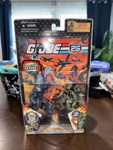 NEW GI Joe 25th Anniversary Comic 2 Pack DESTRO & CPL BREAKER 2007 - Picture 1 of 6
