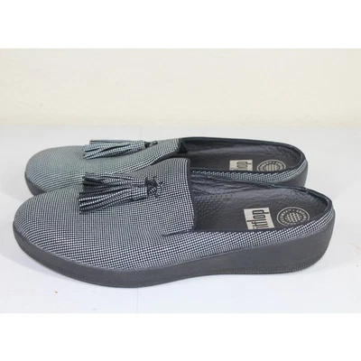 FitFlop Womens Shoes Houndstooth Print Superskate Slip-on Loafer Size US 8 - Image 1 of 4