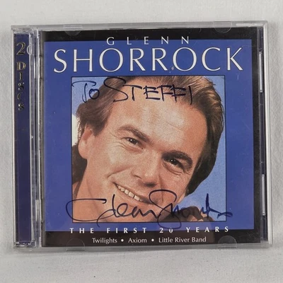 GLENN SHORROCK The First 20 Years 2CD SIGNED Axiom Twilights Little River Band - Image 1 of 4