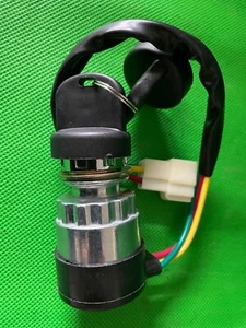 Quadzilla XRV 250 Buggy ignition key starter switch 3 wire plug with 2 keys. - Picture 1 of 7