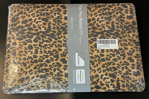 Case Compatible with MacBook Pro Retina 13 inch Models: A1502&A1425/Ylw Leopard - Picture 1 of 2