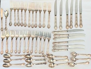 Juego de 49 piezas de cubiertos de plata clásicos franceses de Gorham (Corea) - Imagen 1 de 8