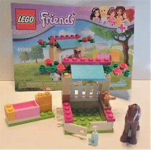 LEGO FRIENDS PET LIL FOUL HORSE PONY ANIMAL STABLE TROUGH 41089 RETIRED SET LOT - Picture 1 of 4