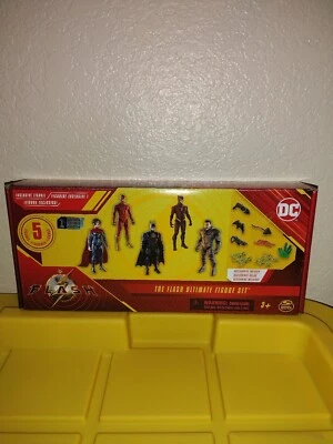 JUEGO DE FIGURAS DC THE FLASH ULTIMATE BATMAN SUPERGIRL FLASH HENERAL ZOD X 5 NUEVO 4" Foto 1 de 3