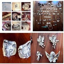 4.5 LBS vtg 55 PC SS SILVER 925 signed 39 Brooch,Taxco ,designer,Varsano,Cherubs