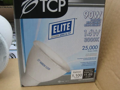 TCP  LED14P3030KNFL PAR30  LED Bulb Medium E-26 Base 25 Degree, 14 W 1100 lumens - Image 1 of 4